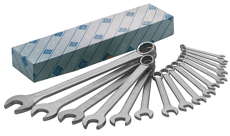 ست 16 عددی آچار یکسر رینگی آتا مدل BX1600 BX1600