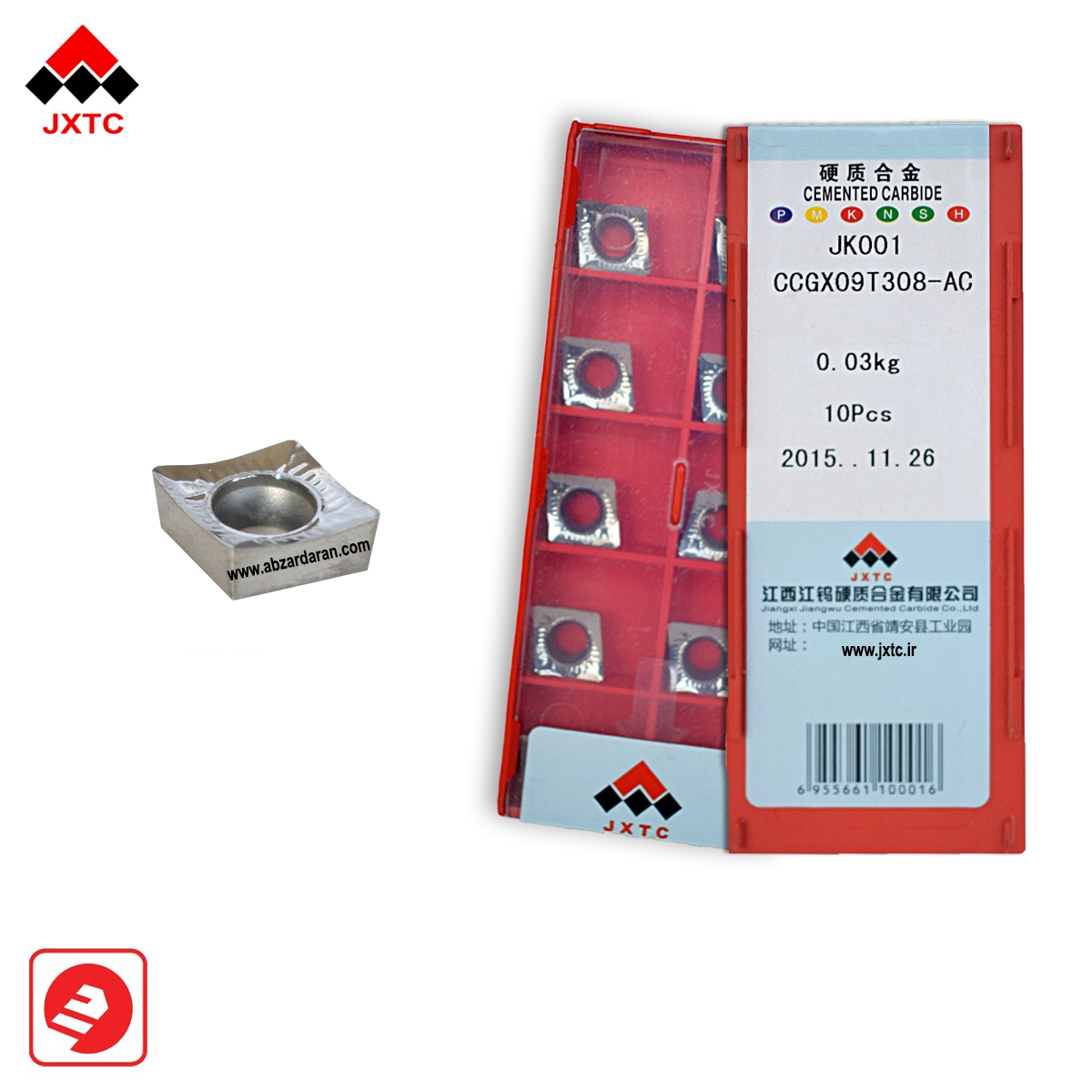 الماسه CCGX 09 CCGX 09T308 - AC JK001