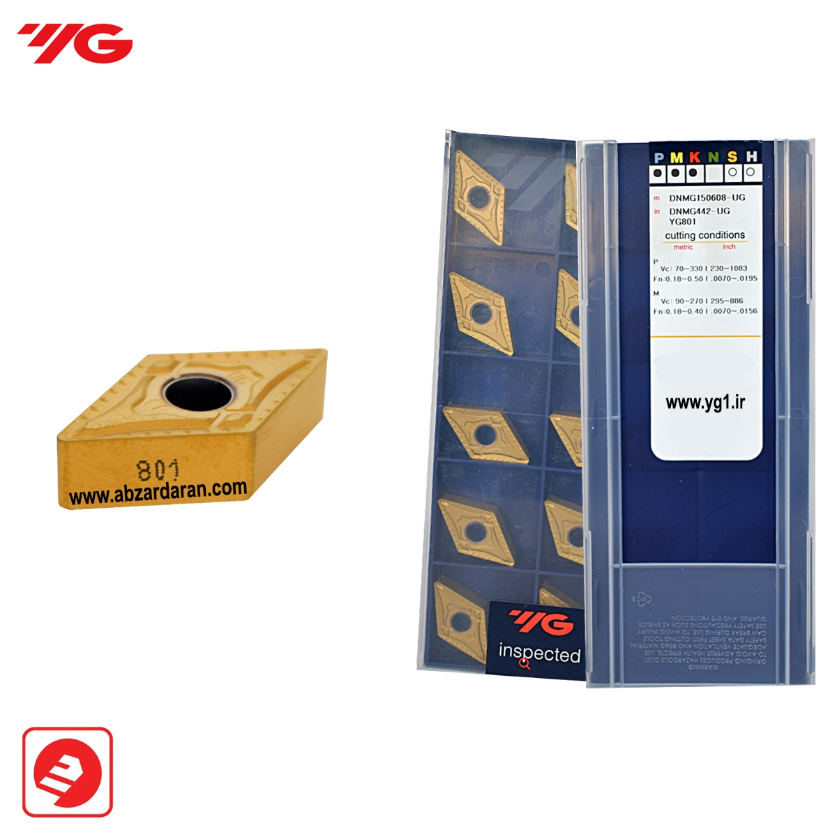 الماسه DNMG 15 DNMG 150608 - UG YG801
