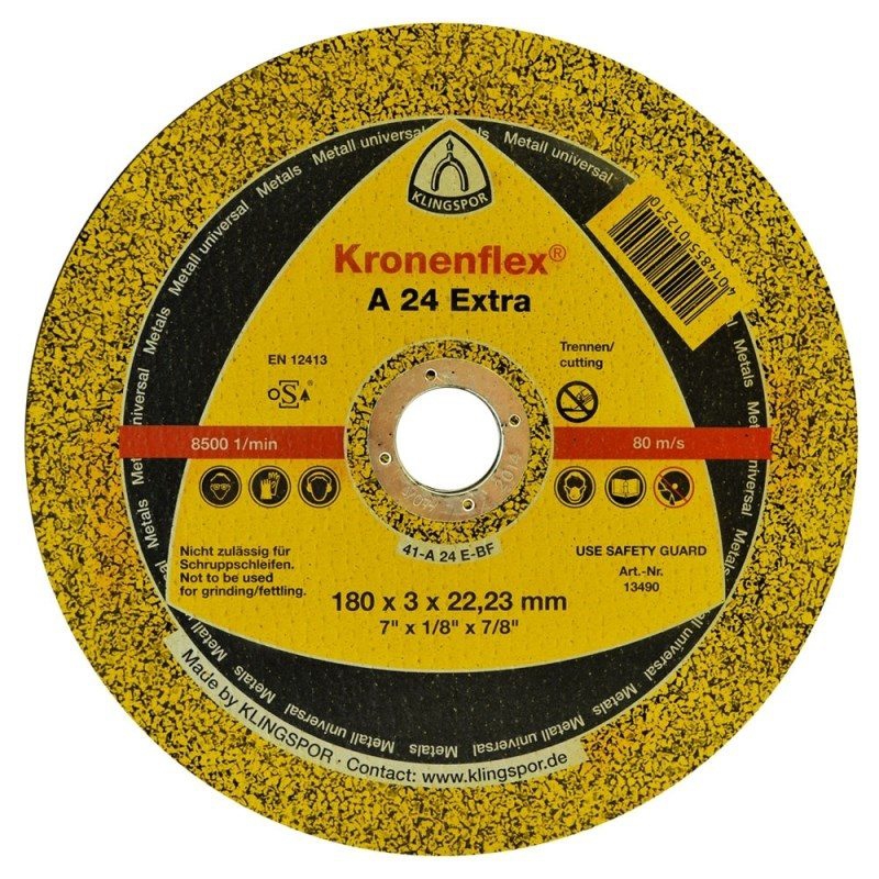 صفحه سنگ برش کلینگ اسپور KLINGSPOR A24 Extra 180X3