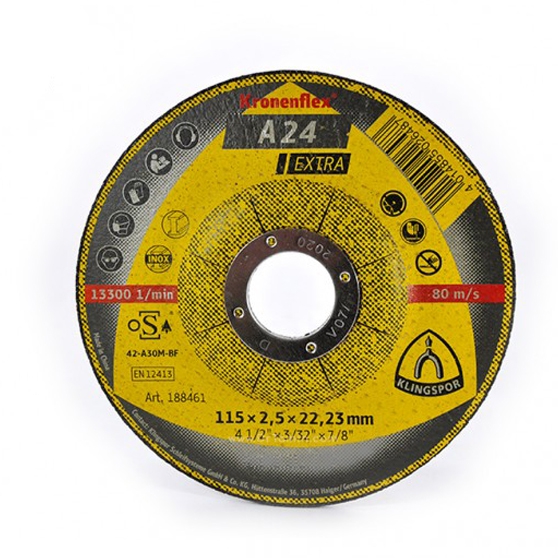 صفحه مینی سنگ برش کلینگ اسپور KLINGSPOR A24 Extra 115x2.5