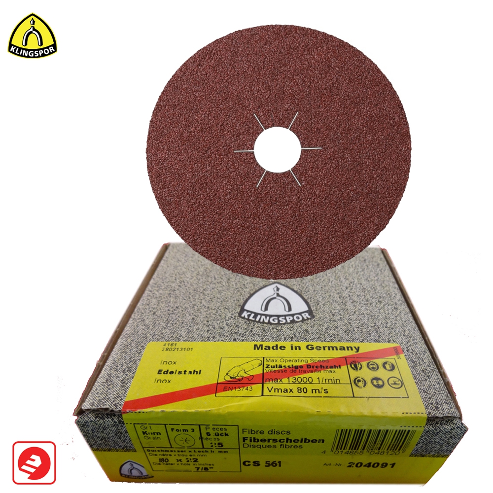 سنباده دیسکی فیبری P100 CS 561-180-P100