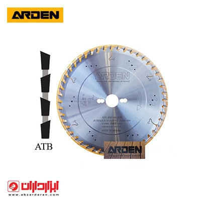  تیغ اره چوب و نئوپان بر 60 دندانه قطر 25 سانت آردن NA-SJ0918015