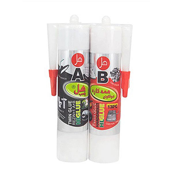 چسب فولاد کارتریج 600میلی لیتری همه کاره هل F600