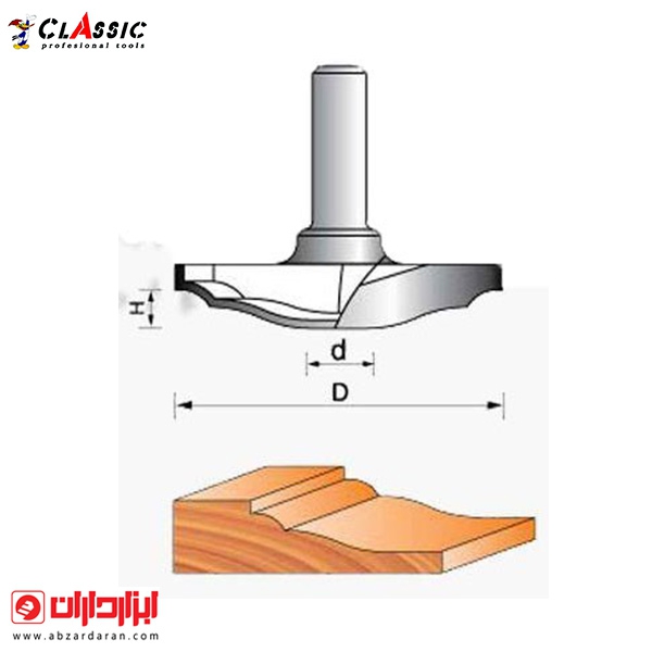 تیغ تونیک کلاسیک CNC قطر 63.50x8 کلاسیک LC18184008