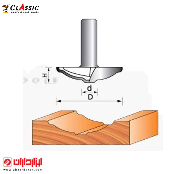 تیغ تونیک CNC قطر 36.50x9.50 کلاسیک LC18222308