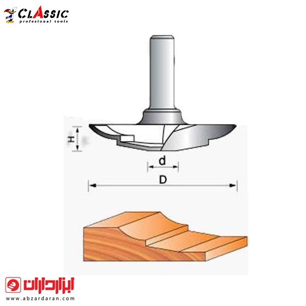 تیغ تونیک کلاسیک CNC قطر 63.50x12.70کلاسیک LC18164008