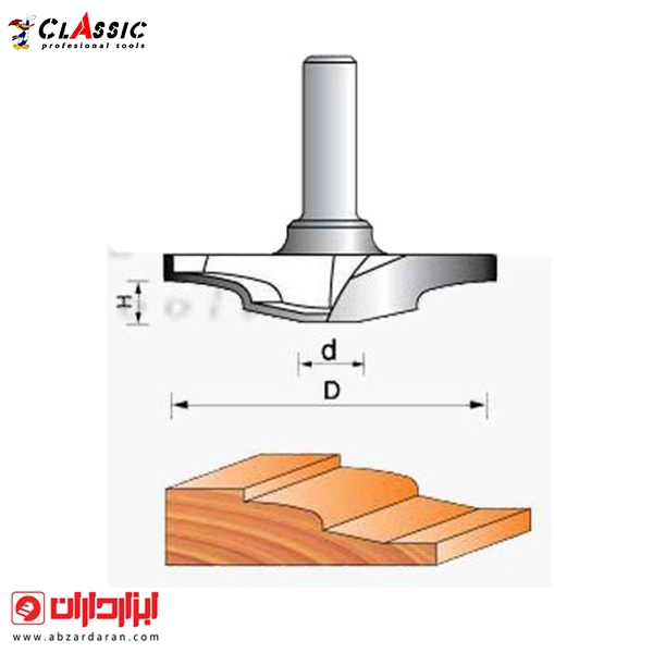 تیغ تونیک کلاسیک CNC قطر 63.50x8کلاسیک LC18374008