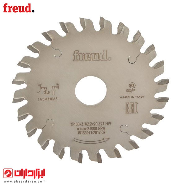 تیغ اره خط زن کونیکال 100x3.1-4.3 فرود LI25M31BC3