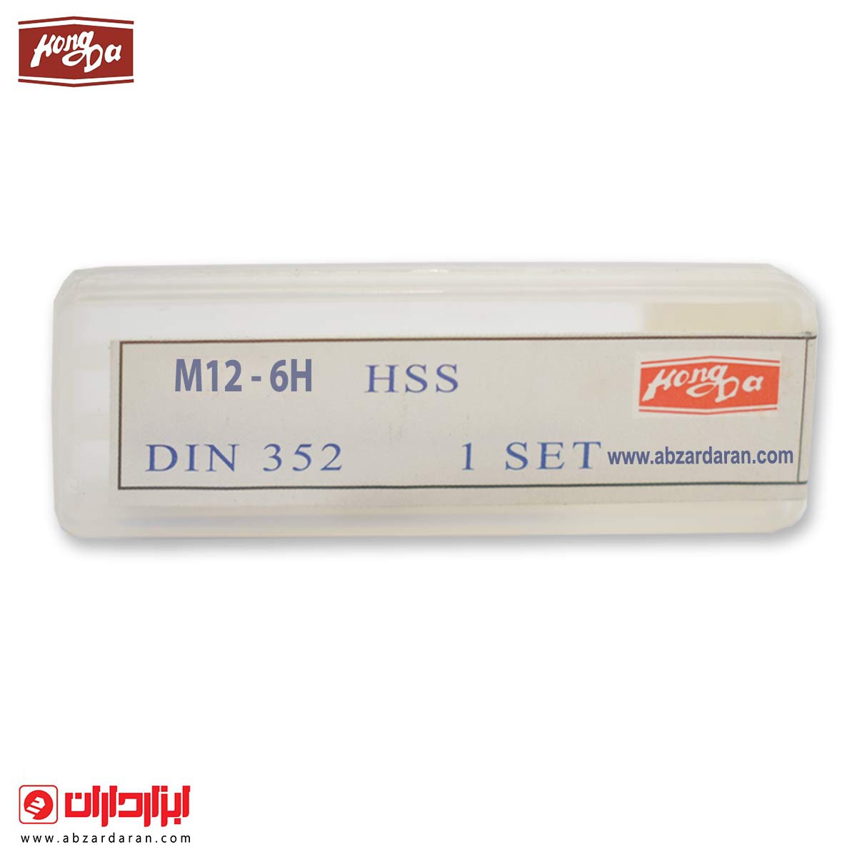 ست قلاویز دستی M12 هونگدا M12-6H
