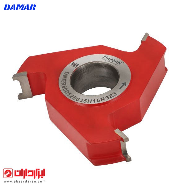 توپی فرز تیغ لبه کانتر 125x16 دامار DMER60D125d35H16R3Z3