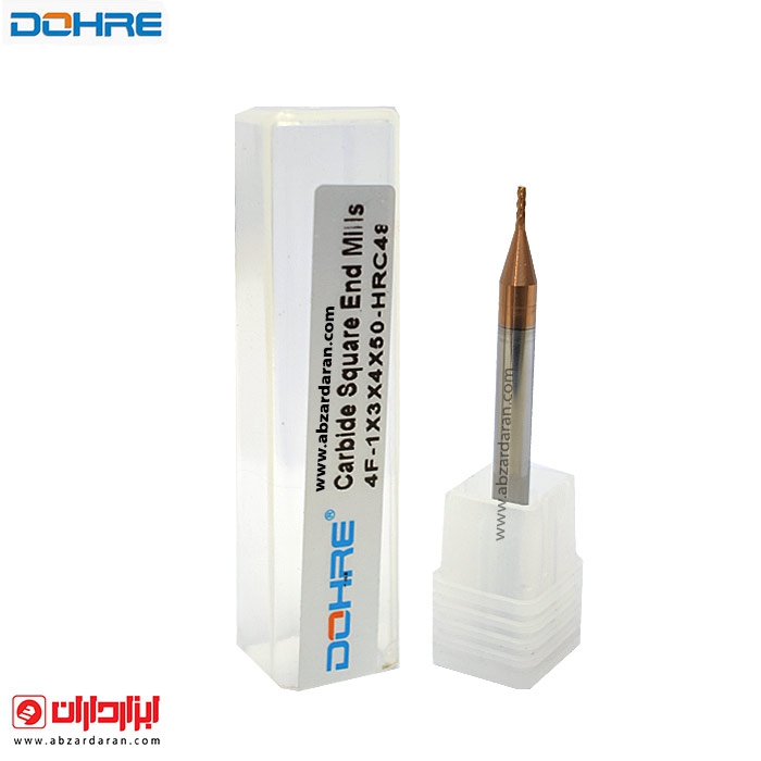 تیغ فرز انگشتی 1  تخت الماسه دوهره 4F-D1X3X4X50