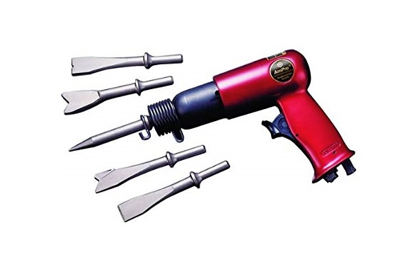 چکش تخریب بادی بهمراه 5 قلم و کیف مخصوص A3101