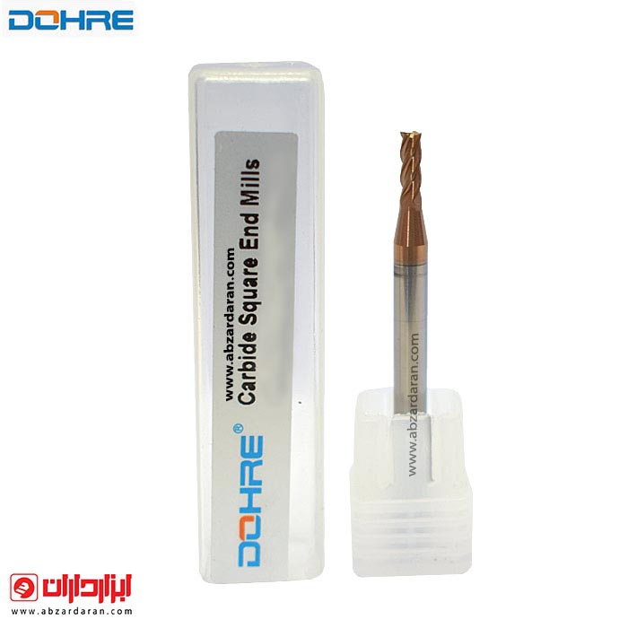 تیغ فرز انگشتی 2.5  تخت الماسه دوهره 4F-D2.5X8X4X50
