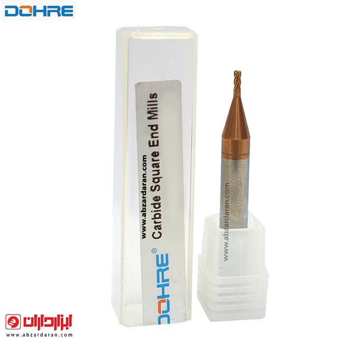 تیغ فرز انگشتی 2.5  تخت الماسه دوهره 4F-D2.5X8X6X50