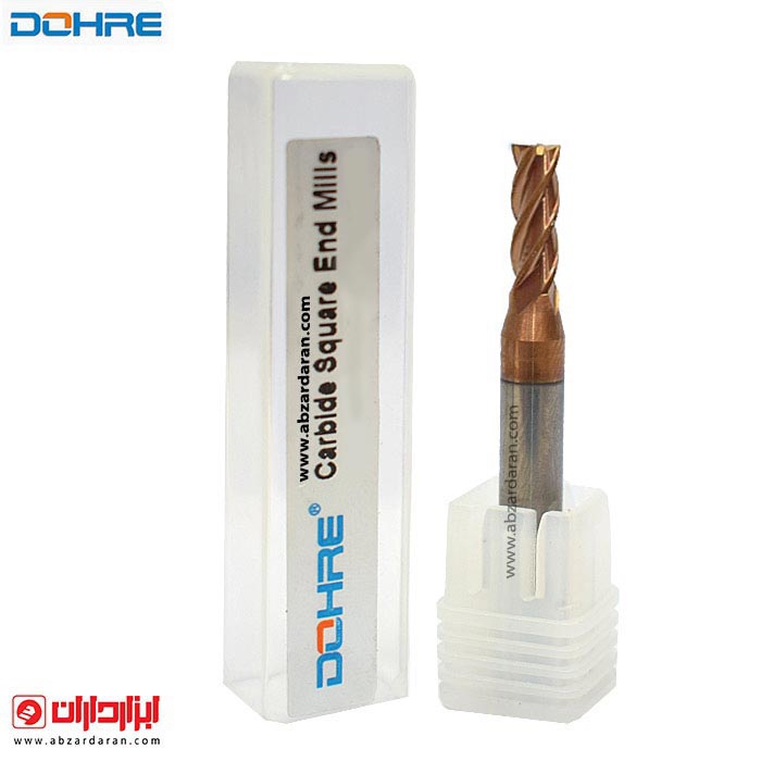 تیغ فرز انگشتی 7.5  تخت الماسه دوهره 4F-D7.5X17X8X60