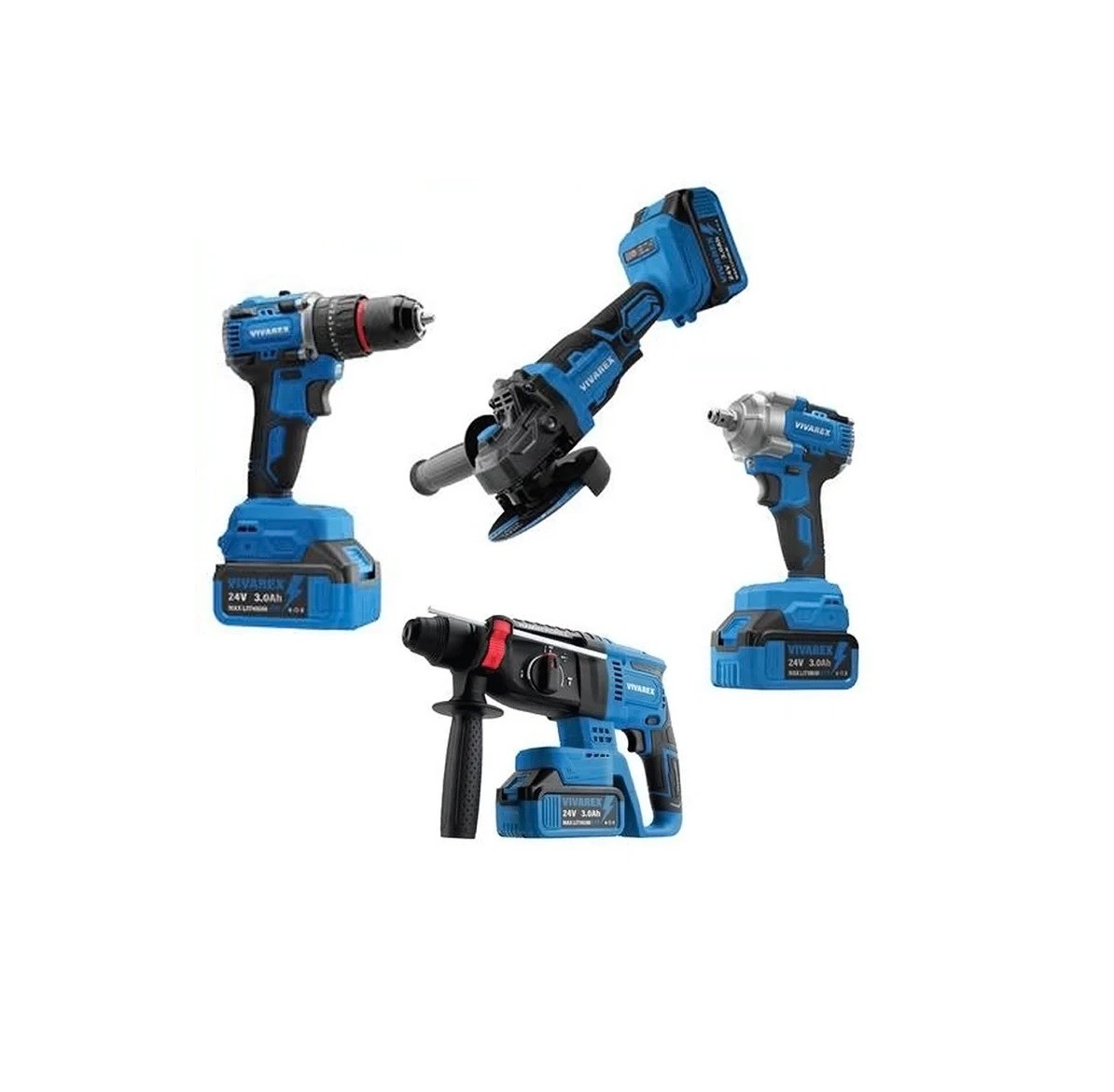 ابزار کارگاهی ویوارکس مدل VR2404 مجموعه 4 عددی VR2404 