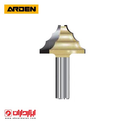 تیغ پروفیل سه انحنا 40x25x12 آردن 