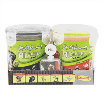  چسب فولاد 900میلی لیتری همه کاره هل