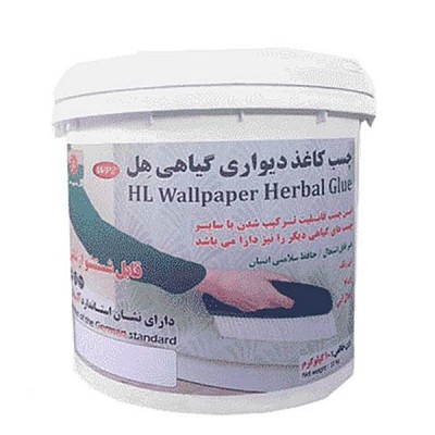 چسب کاغذ دیواری گیاهی 10 کیلو گرمی هل (30 کاره) 