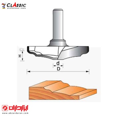 تیغ تونیک کلاسیک CNC قطر 63.50x9 کلاسیک