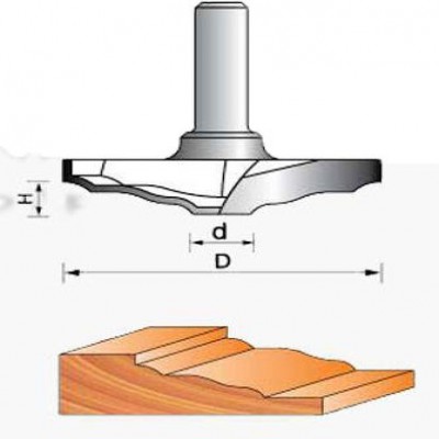 تیغ تونیک CNC قطر 63.50x9.50 کلاسیک