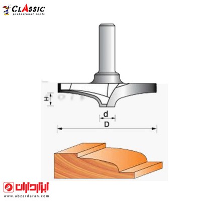 تیغ تونیک صابونی CNC قطر 63.50x9 کلاسیک