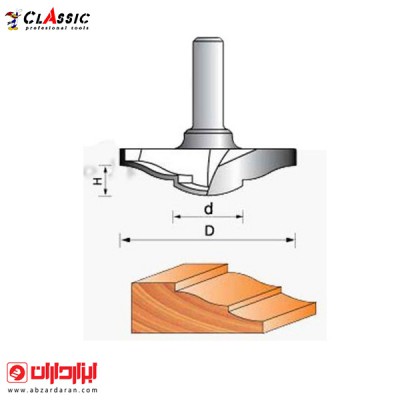 تیغ تونیک کلاسیک CNC قطر 63.50x11.80 کلاسیک