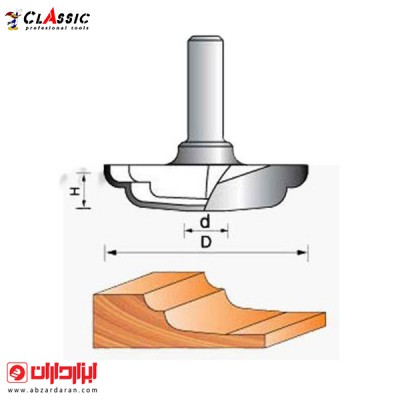 تیغ تونیک کلاسیک CNC قطر 63.50x13کلاسیک