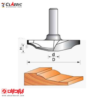 تیغ تونیک کلاسیک CNC قطر 63.50x8.50 کلاسیک
