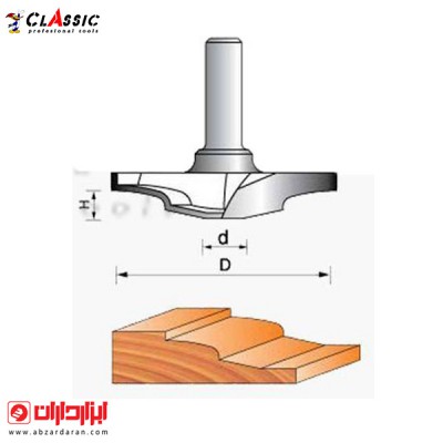 تیغ تونیک کلاسیک CNC قطر 63.50x8کلاسیک