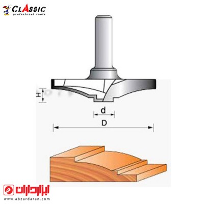تیغ تونیک کلاسیک CNC قطر 63.50x6.50کلاسیک