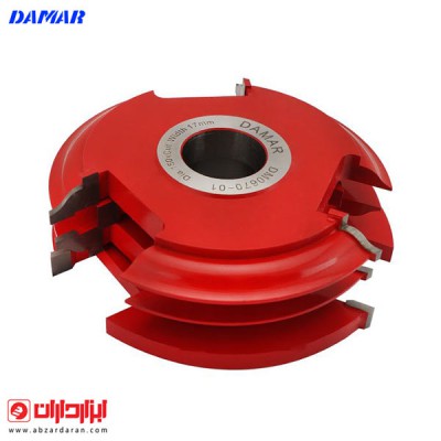 توپی فرز فاق و زبانه ابروی قطر 15 میلی متر دامار