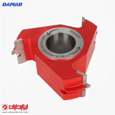 توپی فرز شیار و زبانه 125x16-38 دامار