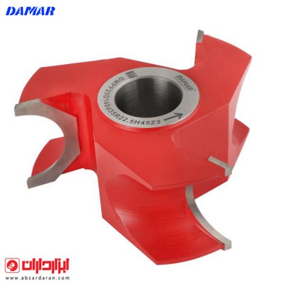 توپی فرز نیم گرد 125x18 دامار